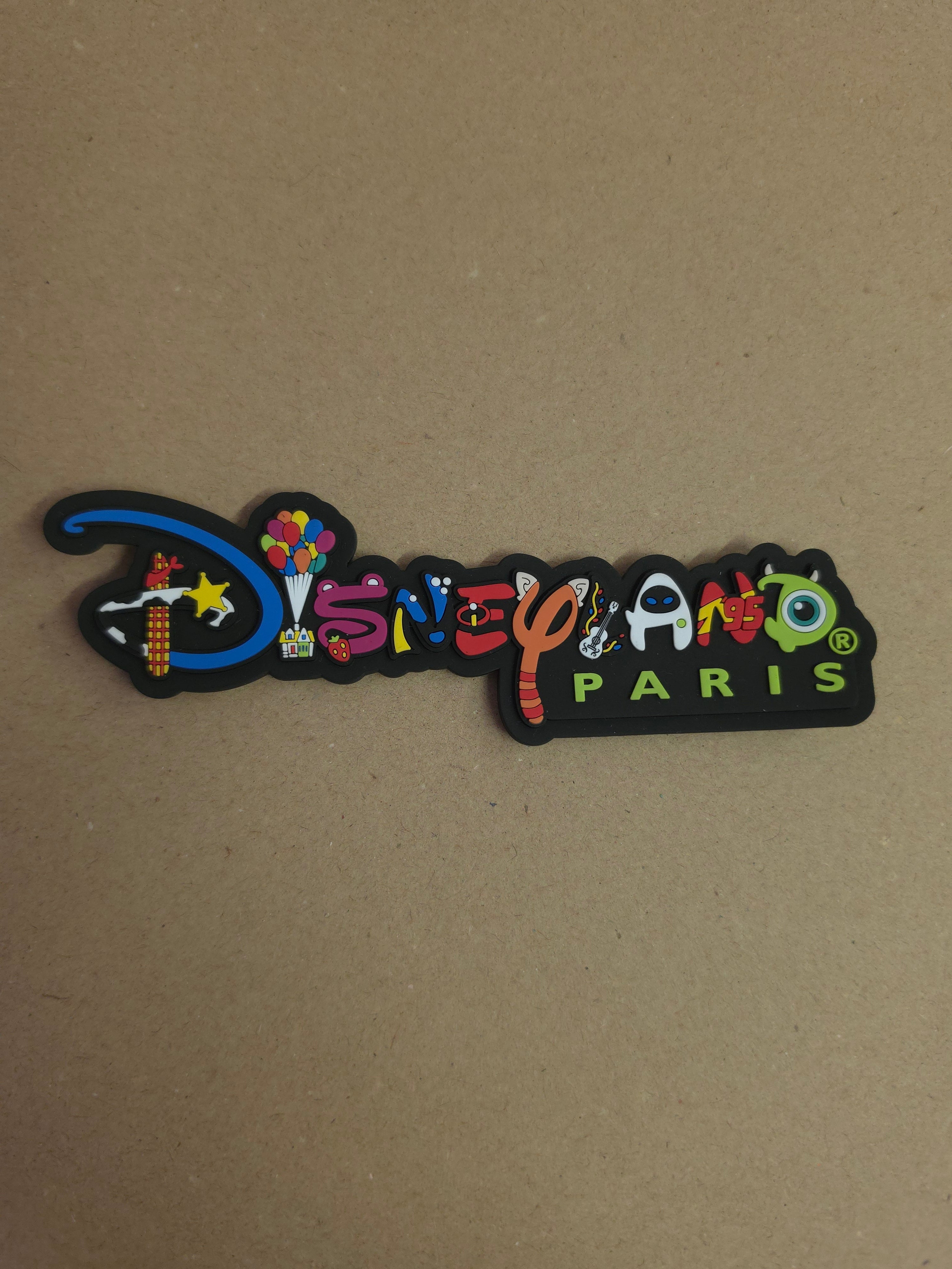 Disneyland paris black 3D magneet