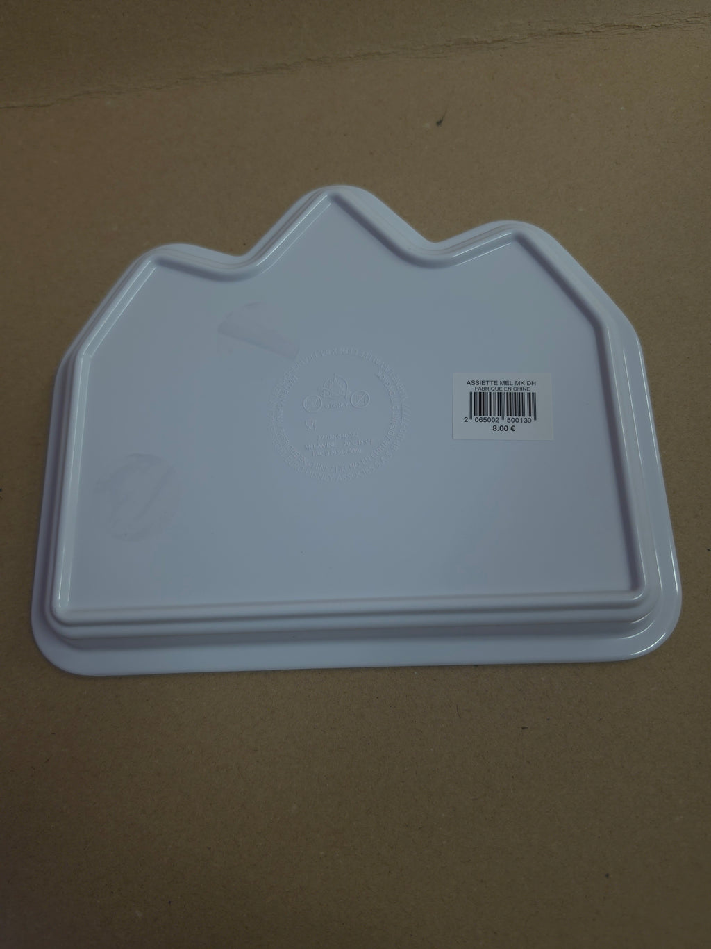 Mickey en Minnie Disneyland Hotel Melamine Bordje