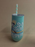 Disney Mickey Sun Surf Repeat drinkbeker met rietje